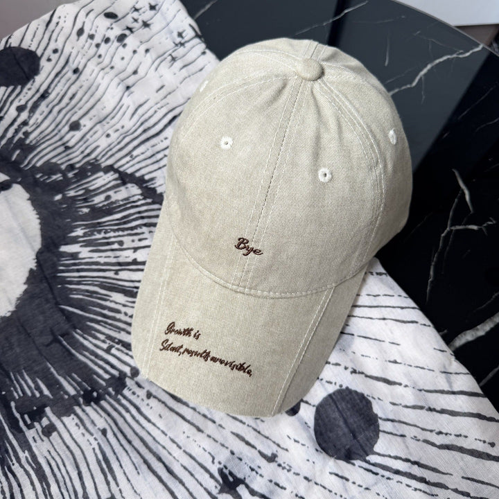 Women's Casual Distressed Cotton Baseball Cap Kalsten