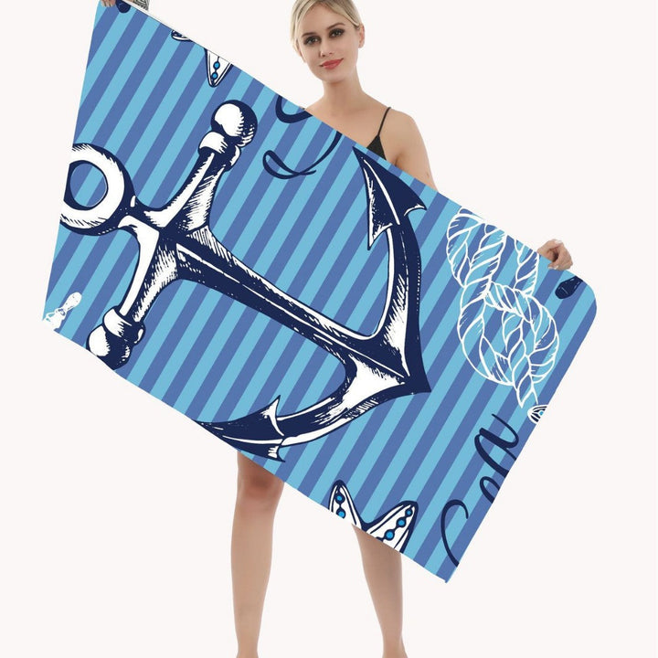 Multifunctional beach towel in creative mandala design Kalsten