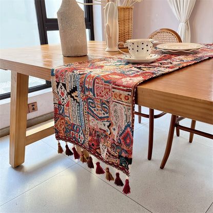 Decorative Bohemian Style Table Runner