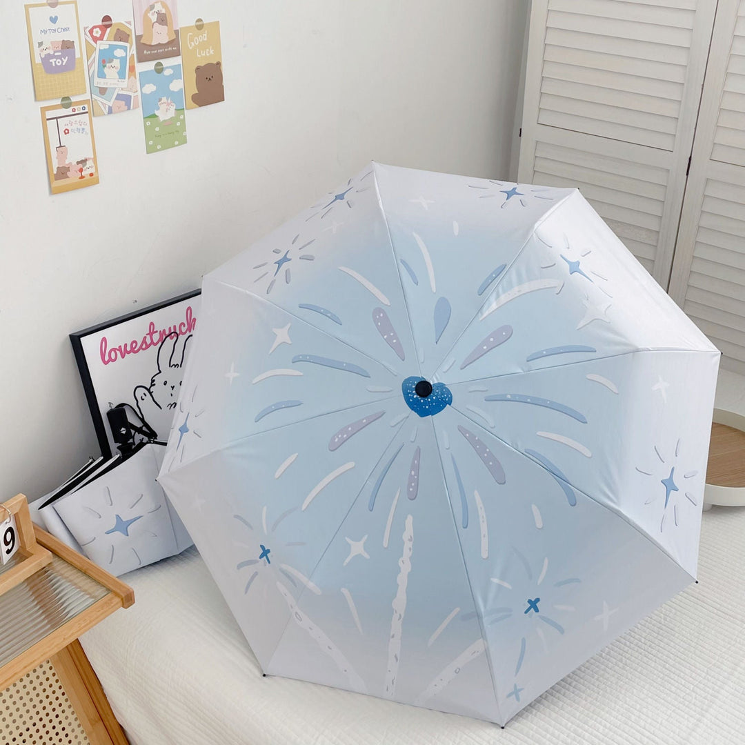Women's foldable umbrella with innovative opening mechanism Kalsten