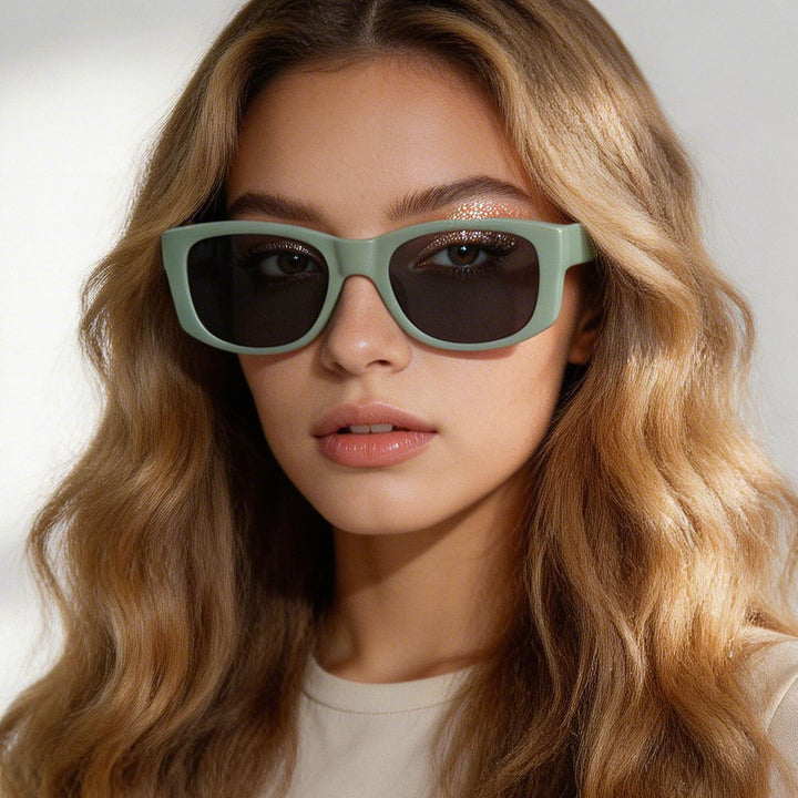Ladies stylish sunglasses with modern transparent frame Kalsten