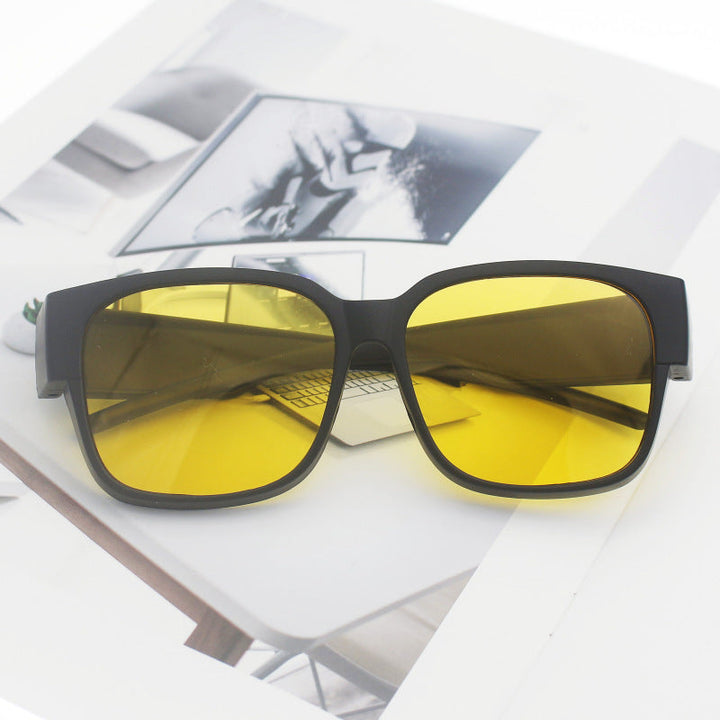 Ladies oversized sunglasses with geometric design Kalsten