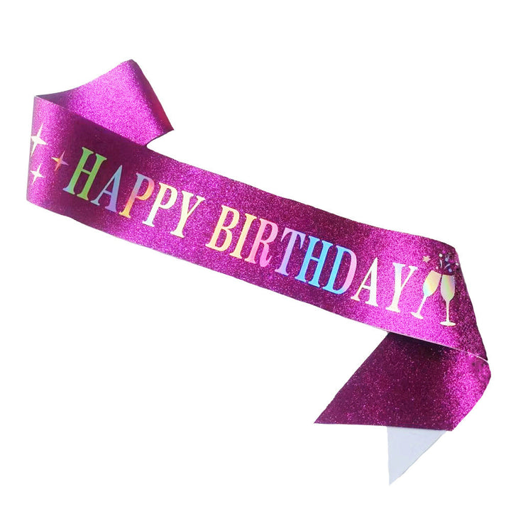 Women Funkenkrone with "Happy Birthday" lettering Kalsten