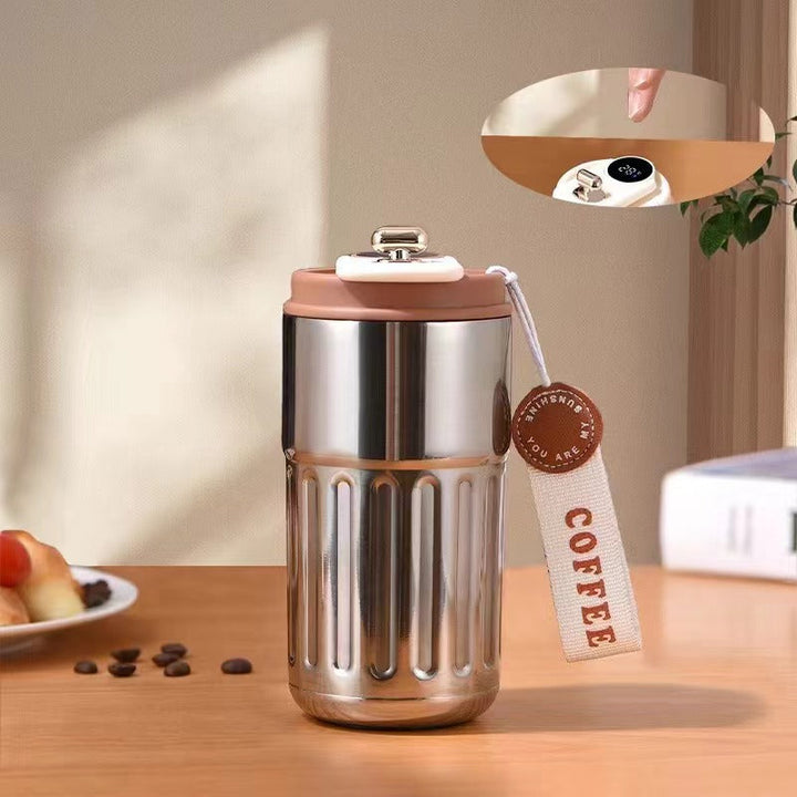 Unisex insulated coffee mug with practical lid Kalsten