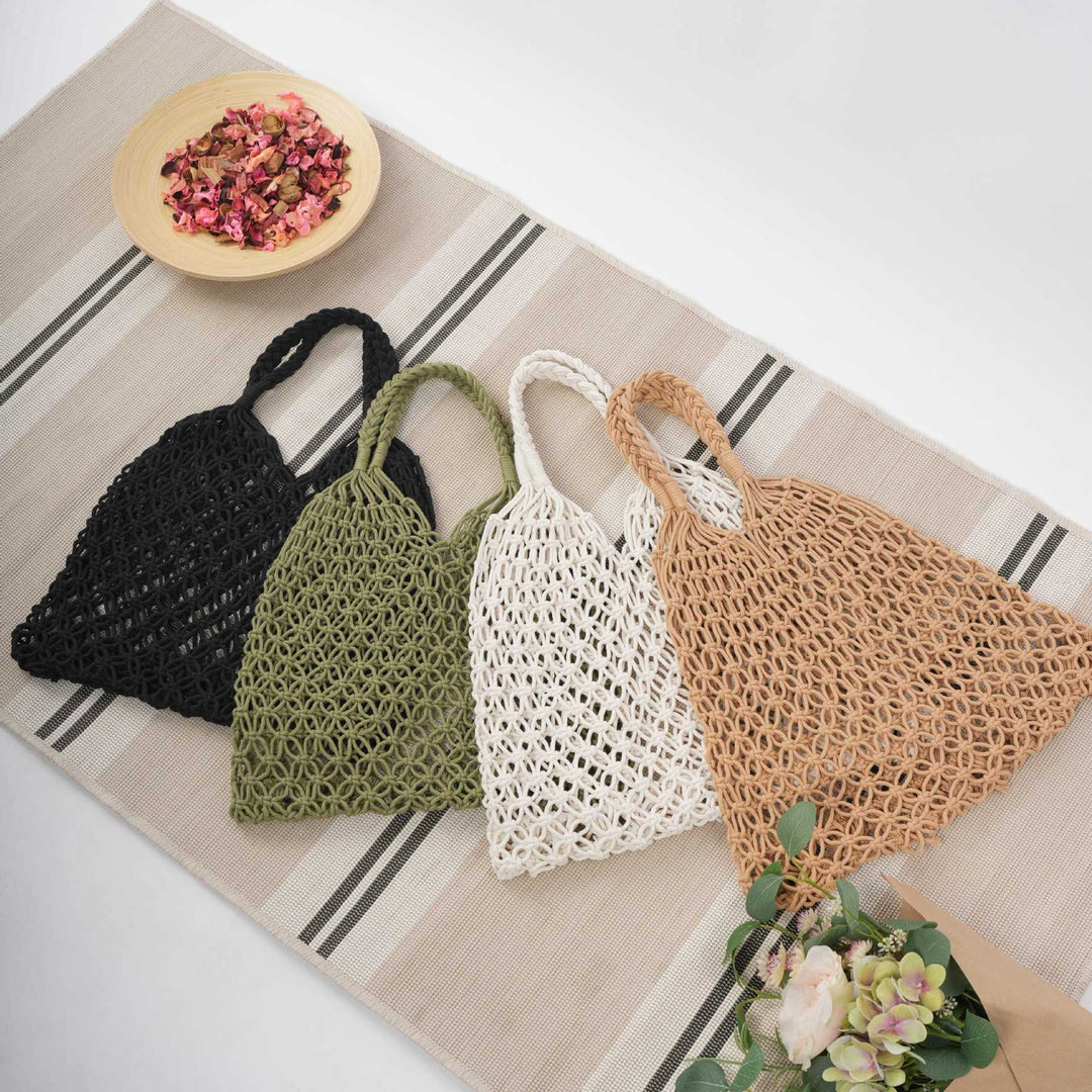 Handcrafted Mesh Bag Kalsten