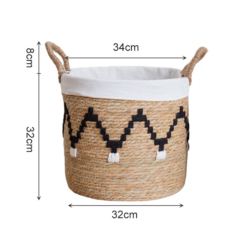 Decorative Woven Storage Basket Acalora