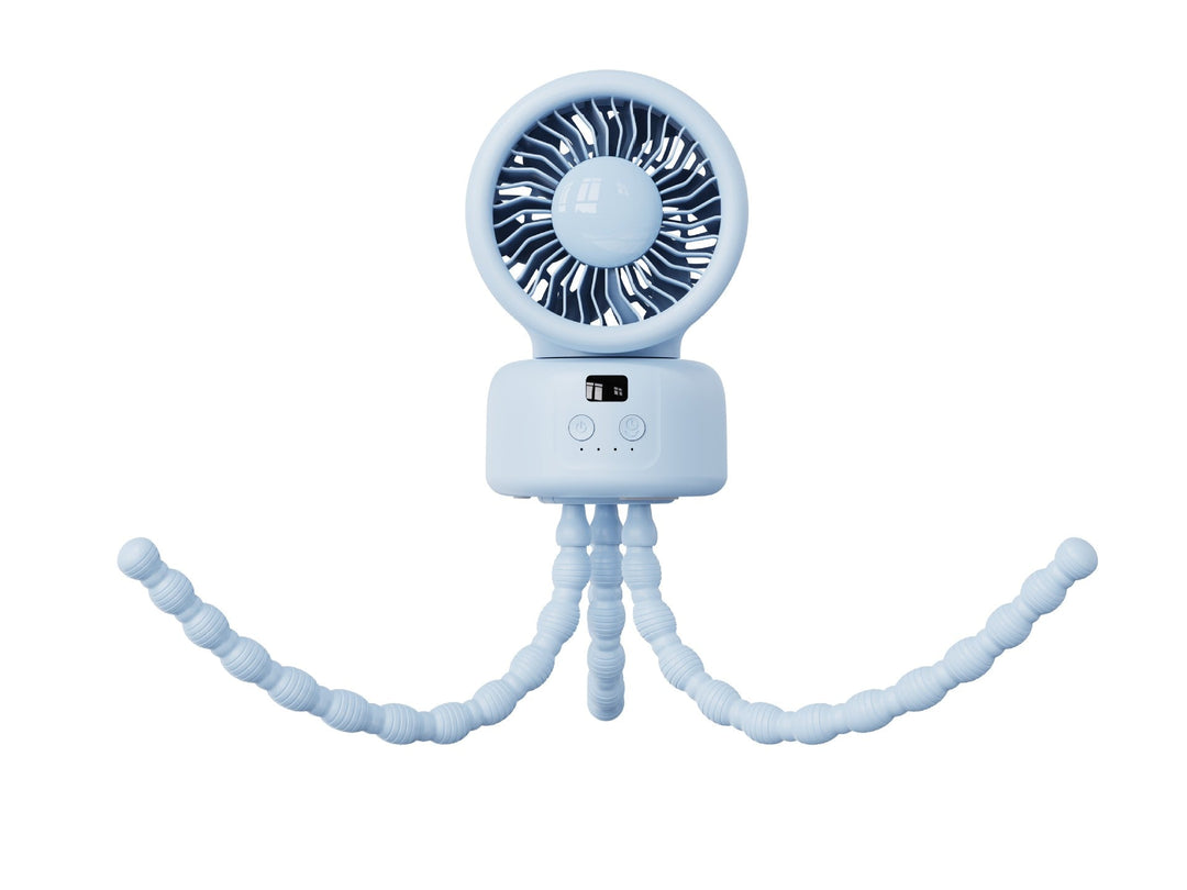 Ladies Portable Flexi-Fan with multiple adjustable wind levels Kalsten