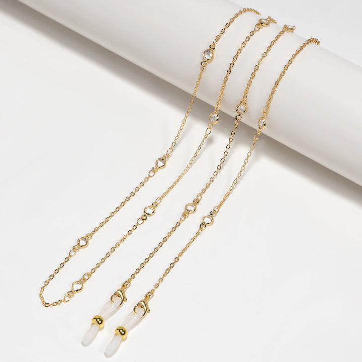 Decorative Eyewear Chain with Gem Detailing Kalsten