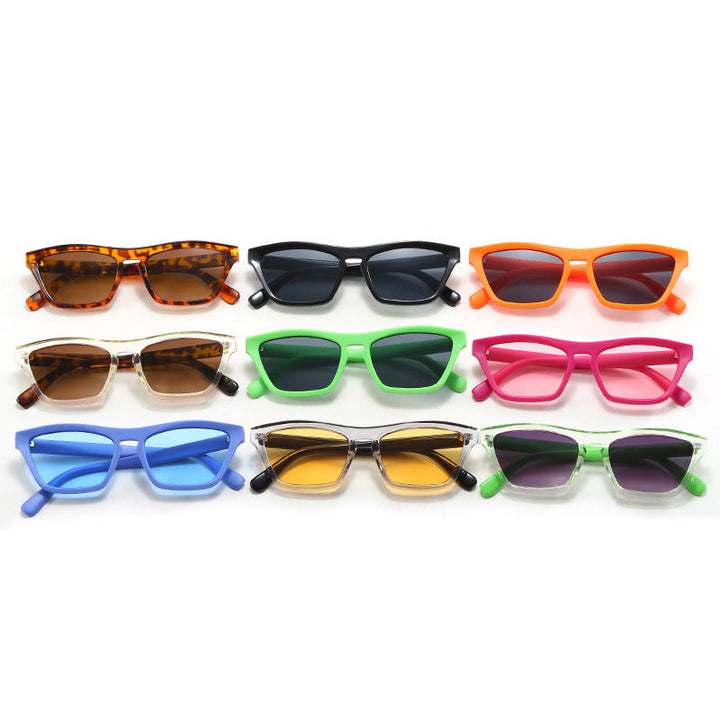 Ladies fashionable sunglasses in trendy geometric design Kalsten