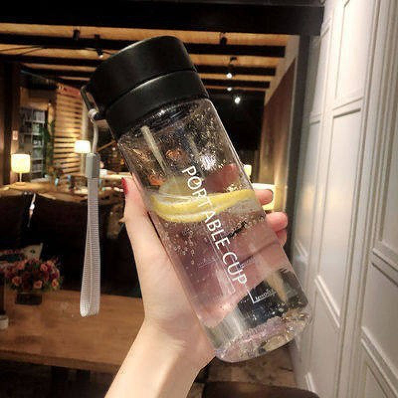 Ladies stylish glass drinking bottle Kalsten