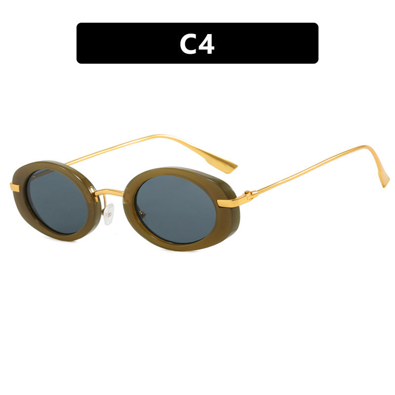 Ladies fashionable sunglasses in elegant oval design Kalsten