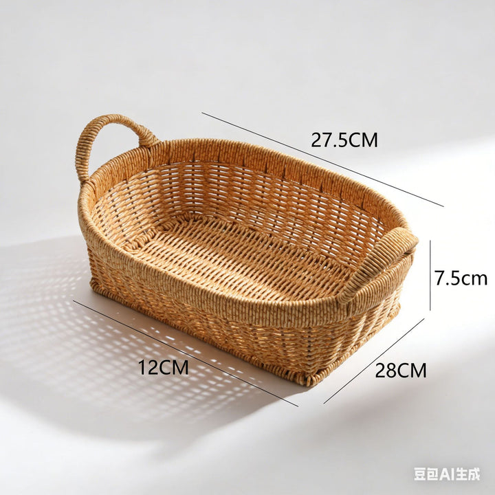 Women's decorative rattan basket Kalsten