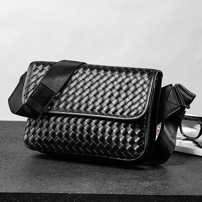 Elegant shoulder bag with braided design Kalsten
