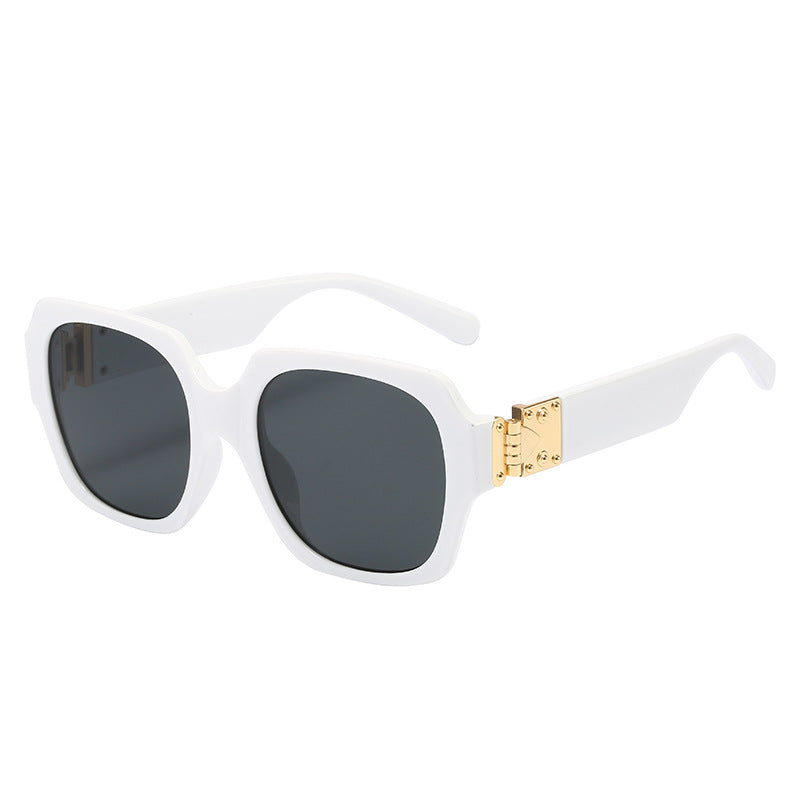Women's fashionable oversized sunglasses with luxurious metal elements Kalsten