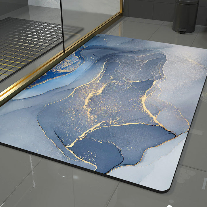 Abstract Wave Pattern Area Mat Kalsten