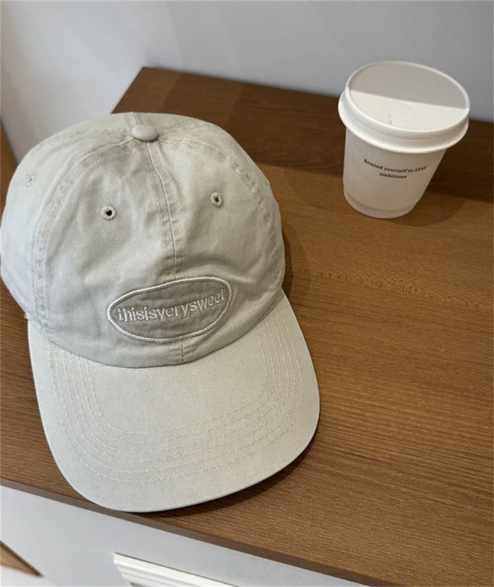 Men's Casual Distressed Cotton Baseball Cap Kalsten