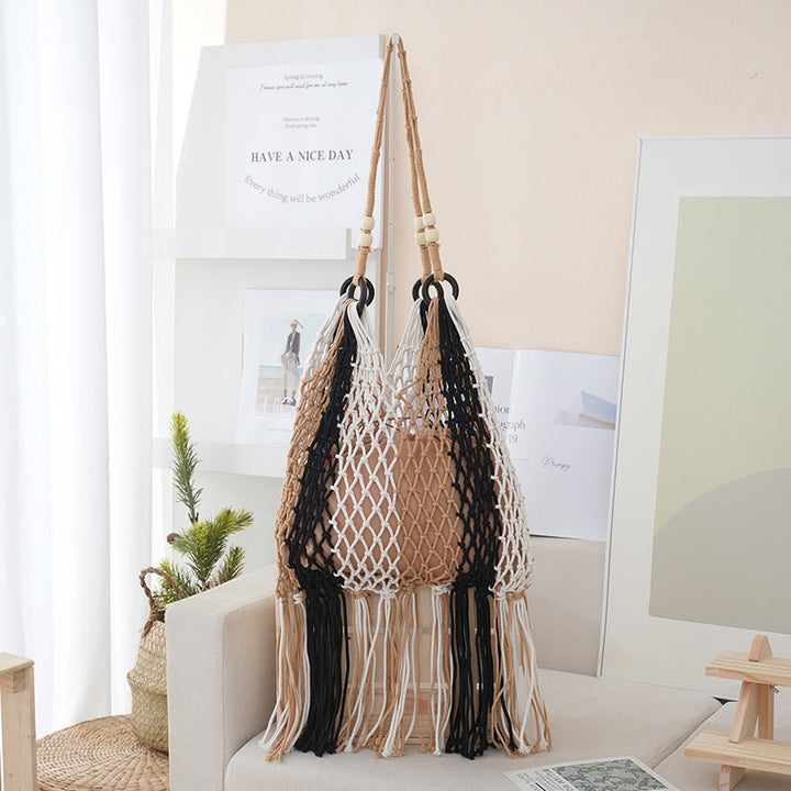 Handcrafted Macrame Tote Bag Kalsten