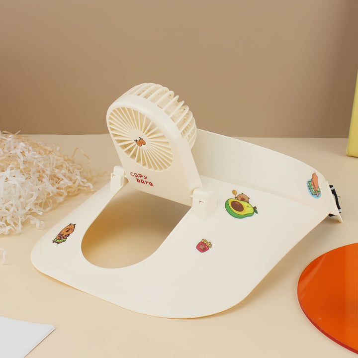 Women's Portable Neck Fan with Ergonomic Design Kalsten