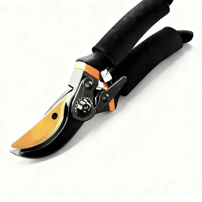 Ergonomic bypass pruning shears with cushioned non-slip handles Kalsten