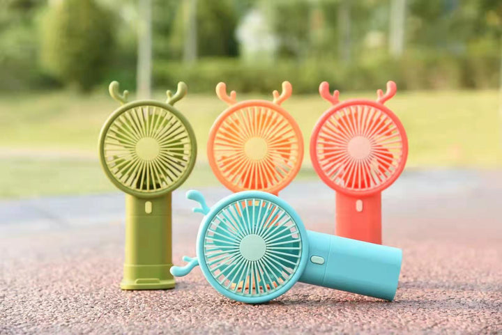 Ladies Portable Handheld Fan with Creative Flower Design Kalsten