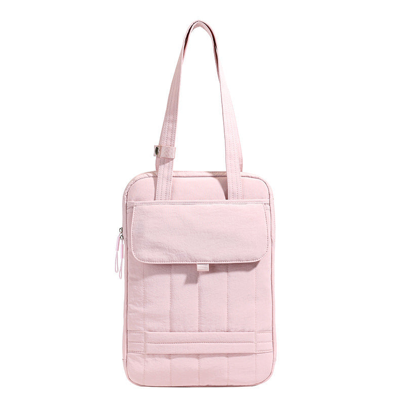 Structured Quilted Laptop Tote Bag Kalsten