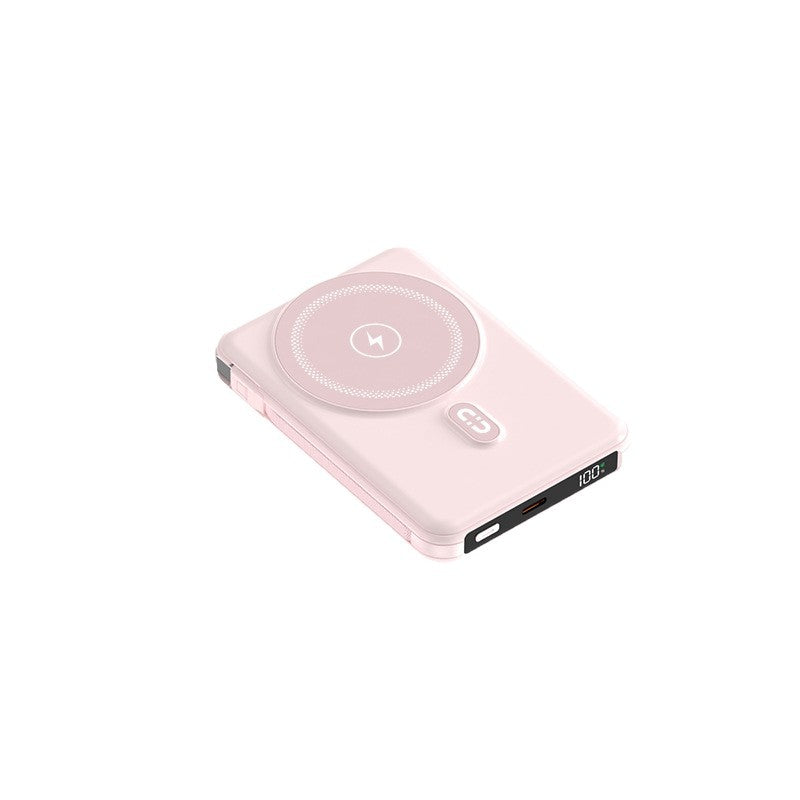 Portable power bank with integrated holder and fast charging function Kalsten