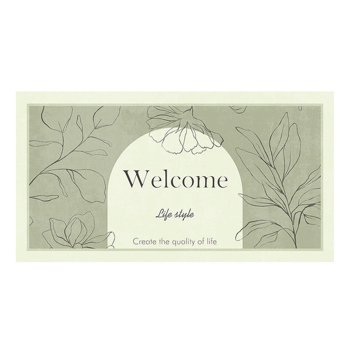 Floral Pattern Decorative Window Sill Mat Kalsten