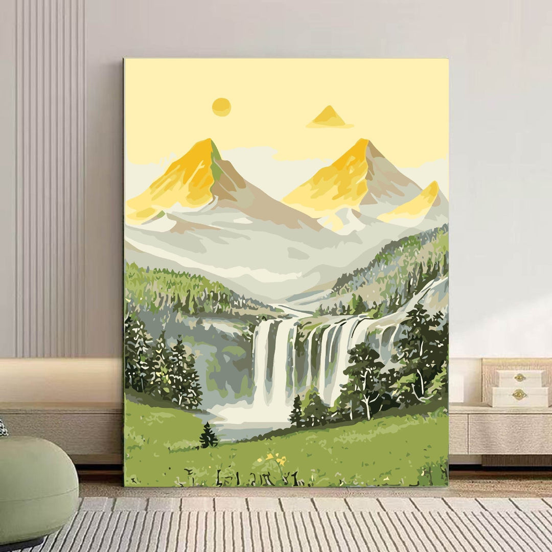 Scenic Mountain Landscape Canvas Art Kalsten 1785768018