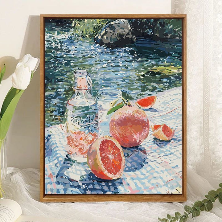 Vintage-Inspired Still Life Framed Art Print Kalsten