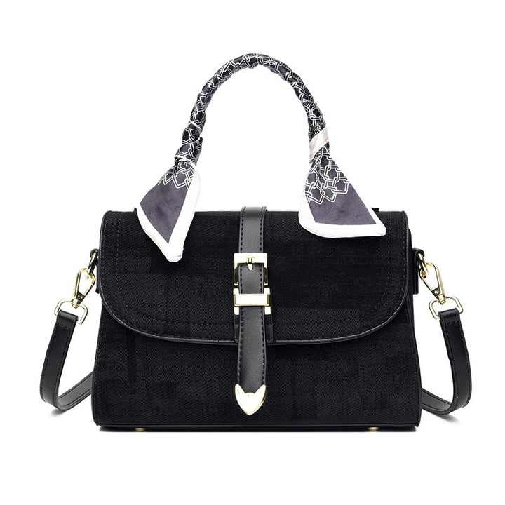 Decorative Scarf Accent Handbag Kalsten