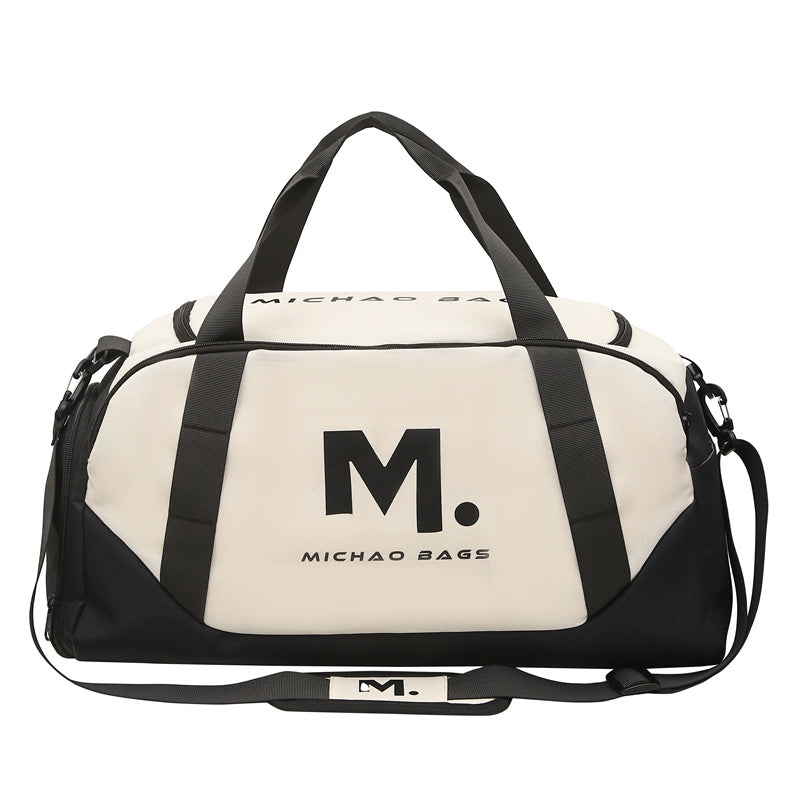 Sporty travel bag with reinforced material Kalsten
