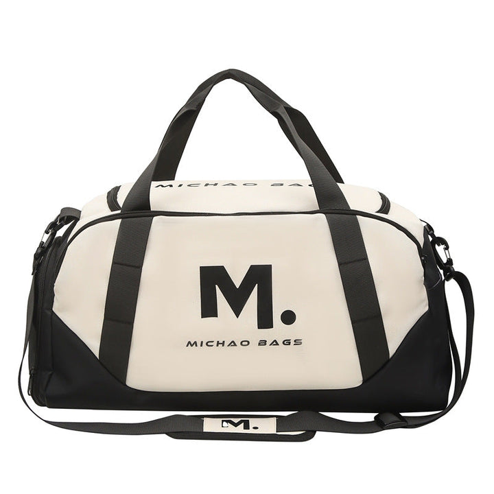 Sporty travel bag with reinforced material Kalsten