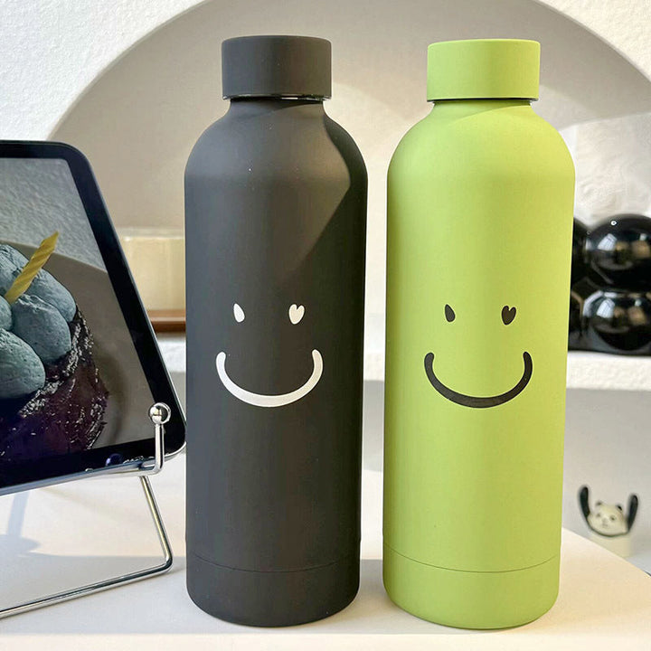 Women’s Insulated Bottle with Cheerful Smiley Design Kalsten
