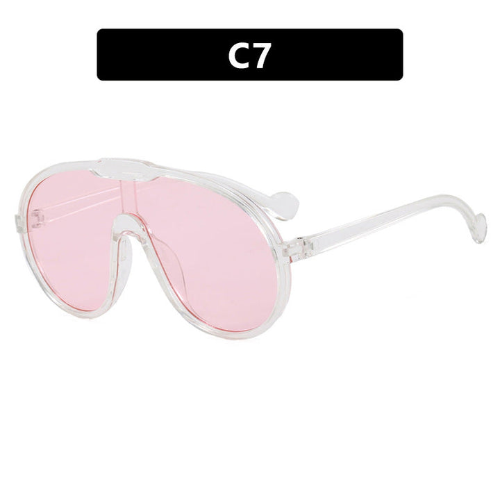 Ladies fashionable sports sunglasses in unique design with UV protection and flexible temples Kalsten
