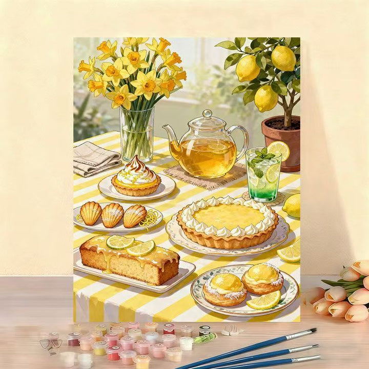 Gourmet Dessert Art Canvas Kit Kalsten