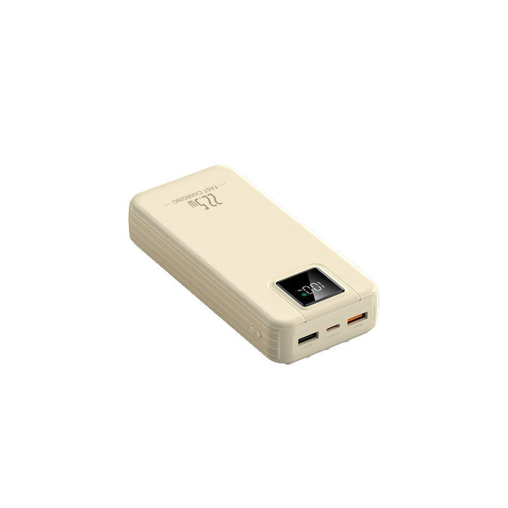 Portable power bank with advanced fast charging technology and smart LCD display Kalsten