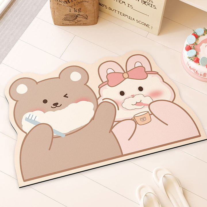 Cute Cartoon Character Floor Mat Kalsten
