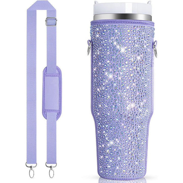 Ladies Glittering Insulated Bottle Case Kalsten