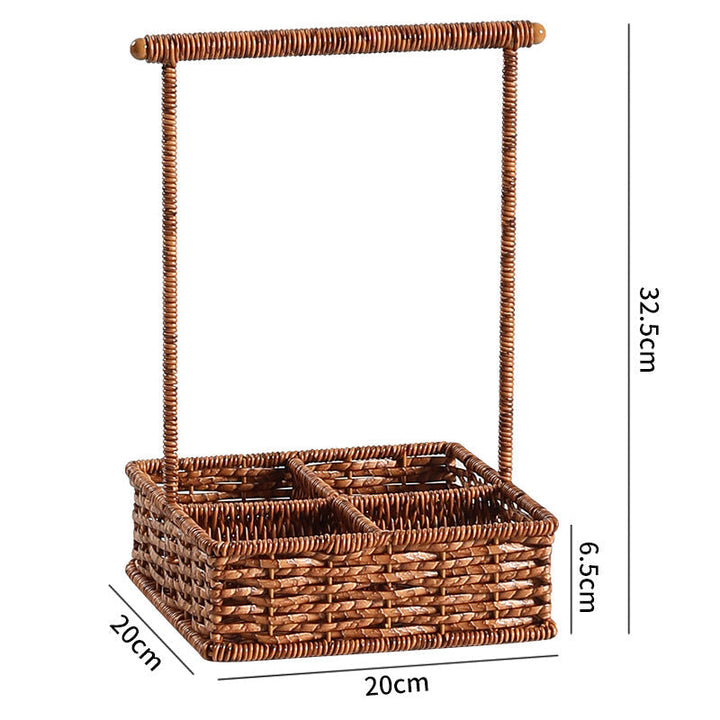 Multi-Compartment Woven Organizer Caddy Kalsten