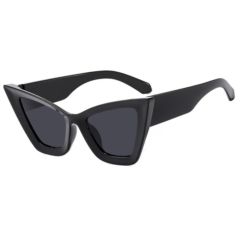 Women's Cat-Eye Sunglasses with Unique Wave Frame Kalsten