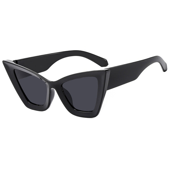 Women's Cat-Eye Sunglasses with Unique Wave Frame Kalsten
