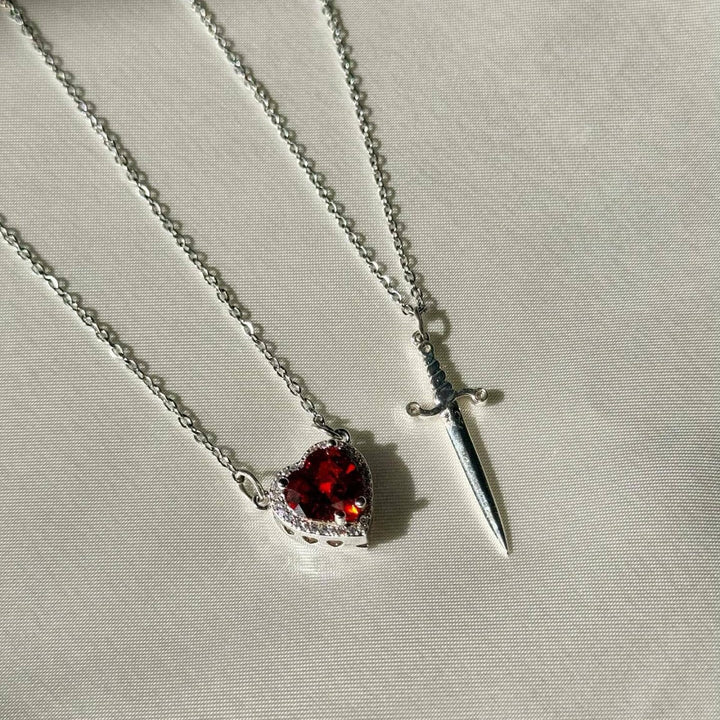 Kalsten | Prince & Princess Couples Necklace Set