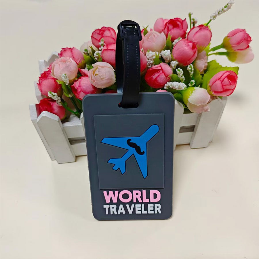 Unisex Travel-Themed Luggage Identifier Kalsten