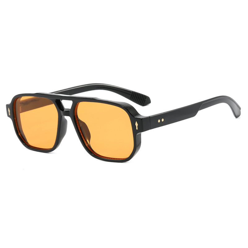 Women's trendy square sunglasses with luxurious details Kalsten