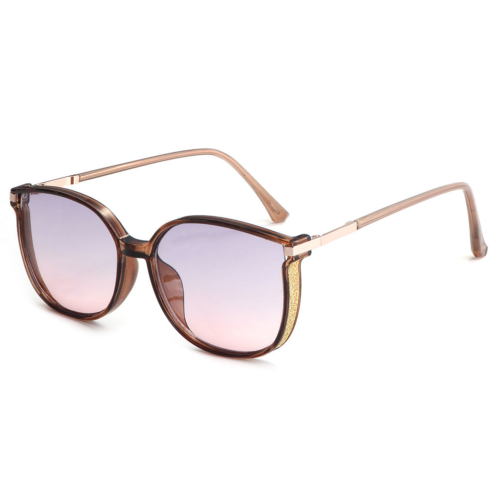 Ladies Luxurious Oversize Sunglasses with Stylish Decor Kalsten