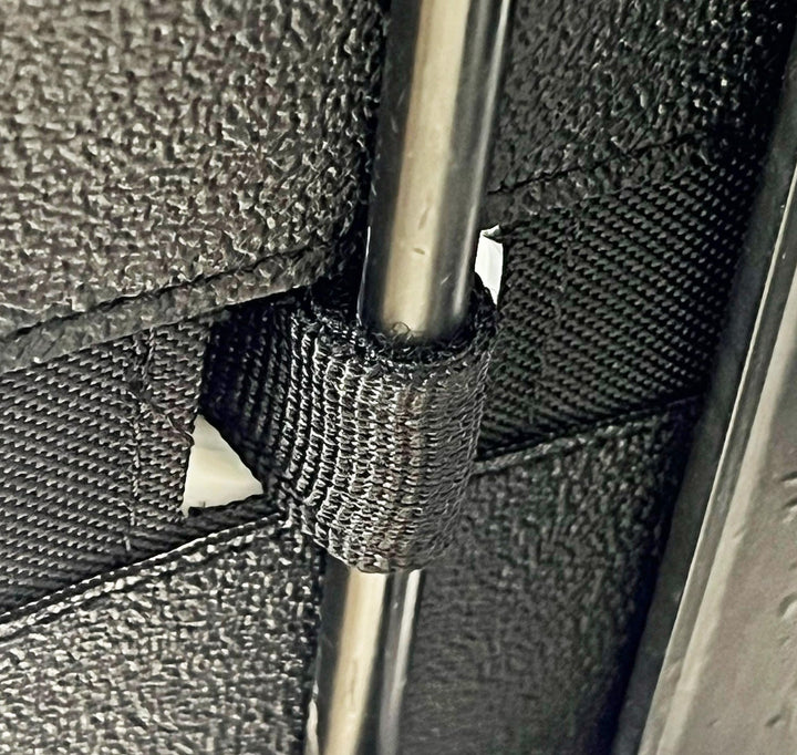 collapsible fabric storage cube organizer with reinforced base and reflective trim Kalsten