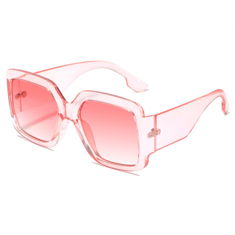Women modern square sunglasses with mirror lenses Kalsten