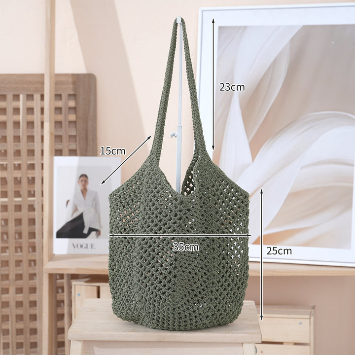 Handcrafted mesh tote bag Kalsten