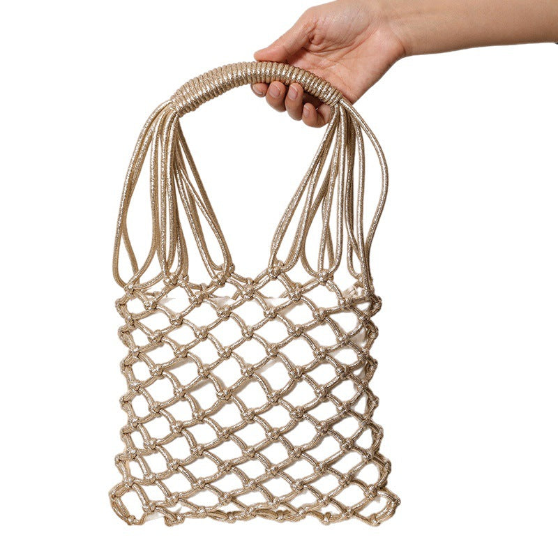 Elegant mesh tote bag with sturdy handles Kalsten