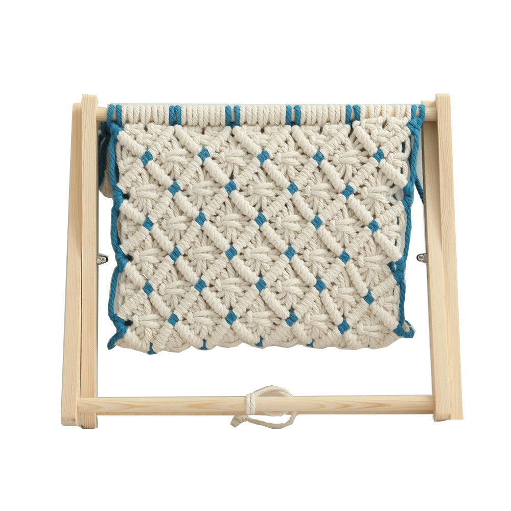 Woven Macrame Storage Organizer Acalora